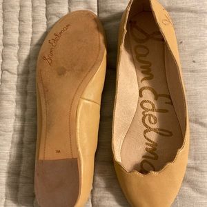 Sam Edelman – nude ballet flats size 7 – lightly worn